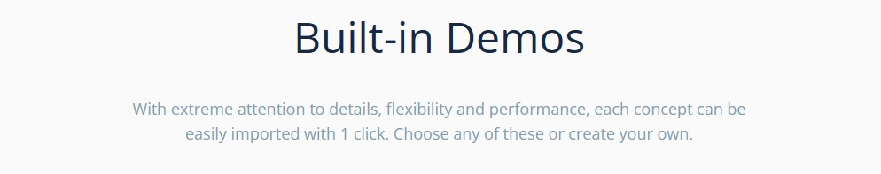 27 demos with single click in kleo