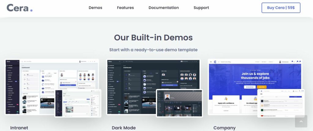 cera built in demos