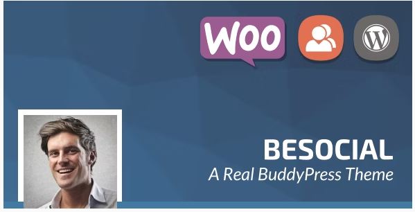 besocial homepage Best wordpress theme for community website