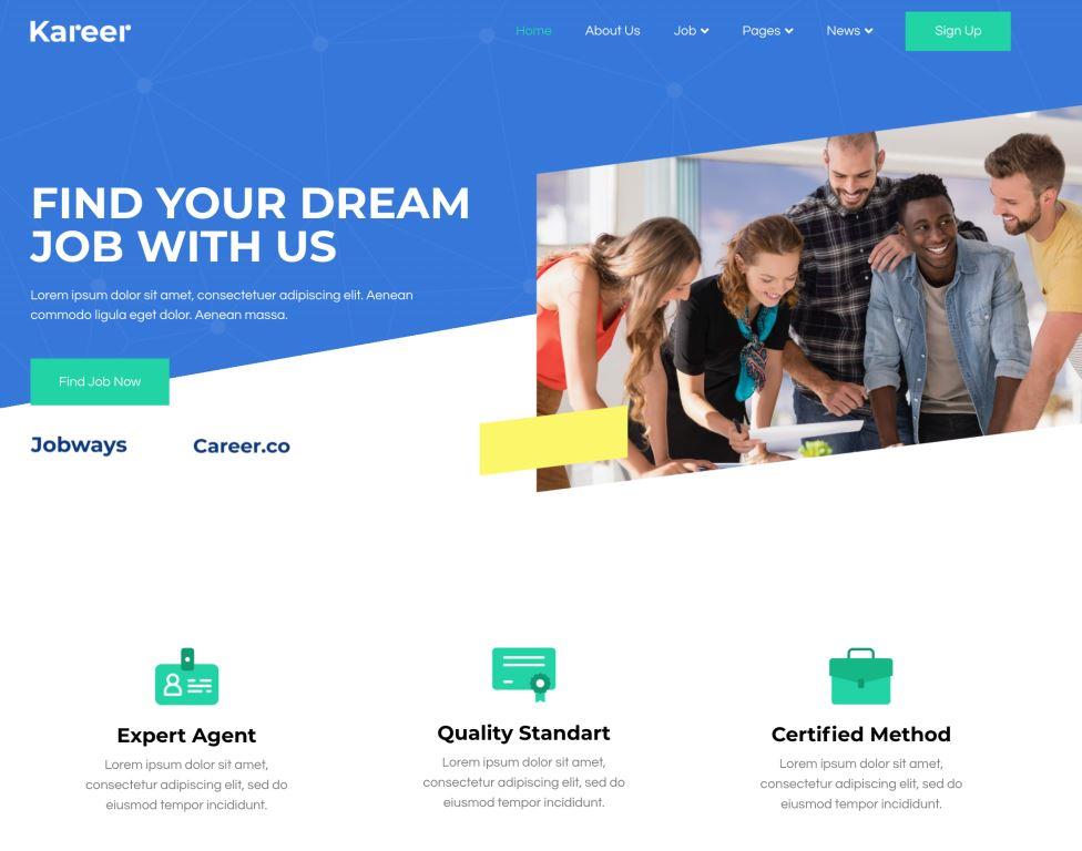 Kareer – Human Resource & Recruitment Agency Elementor Template Kit
