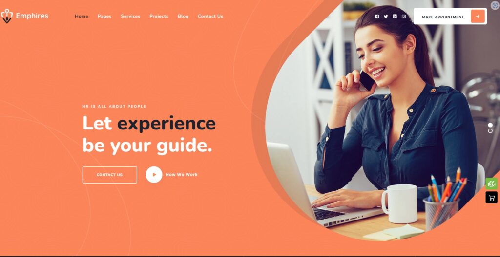 Emphires - Human Resources & Recruiting Theme new style